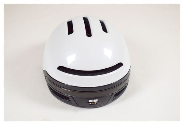 Casque vélo bol intelligent blanc pour BMX  VTT  Trotttinette