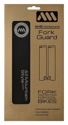 ALL MOUNTAIN STYLE Honey Comb Fork Protection Kit 3 stuks - Zwart