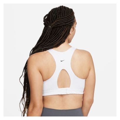Women's Nike Dri-Fit Alpha Zip-Front Bra White