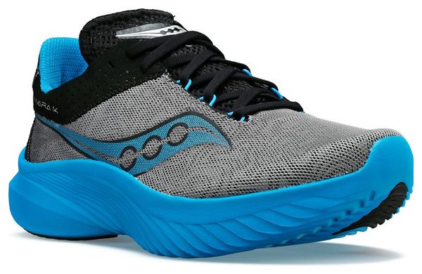 Saucony Kinvara 14 Grau Blau Laufschuhe