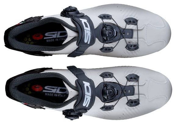 Sidi Wire 2S Damesschoenen voor op de weg Wit/Zwart