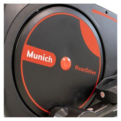 Vélo Elliptique - BH Munich E100 - volant d'inertie de 12kg - magnétique