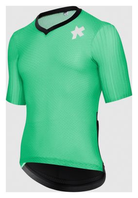 Maillot Manches Courtes Assos Equipe RSR S11 Vert Homme