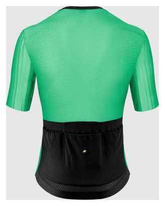 Maillot Manches Courtes Assos Equipe RSR S11 Vert Homme