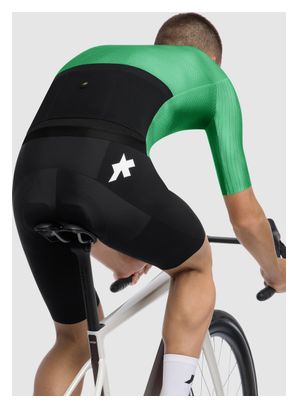 Maillot Manches Courtes Assos Equipe RSR S11 Vert Homme