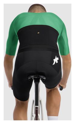 Maillot Manches Courtes Assos Equipe RSR S11 Vert Homme