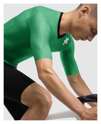 Maillot Manches Courtes Assos Equipe RSR S11 Vert Homme