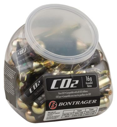 Bontrager CO2 patronen met schroefdraad 30x16g