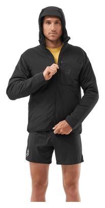 Compressport Into The Wool 2.0 Jacket Schwarz Mann