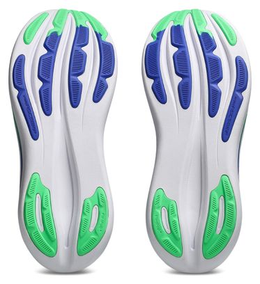 Asics Gel-Nimbus 28 hardloopschoenen zwart/groen/blauw heren