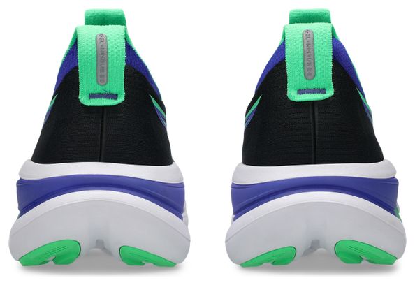 Asics Gel-Nimbus 28 hardloopschoenen zwart/groen/blauw heren