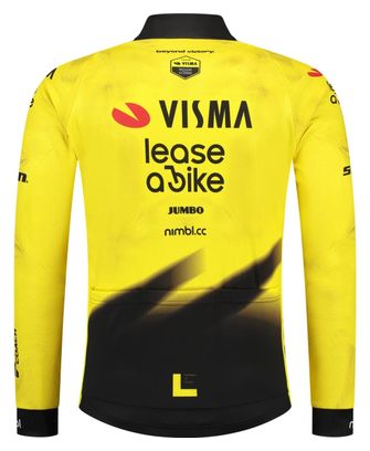 Maglia a maniche lunghe Team Visma | Lease a Bike Gialla 2026