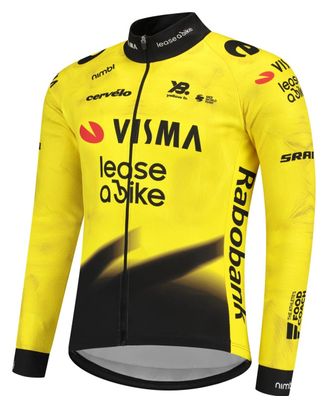 Maglia a maniche lunghe Team Visma | Lease a Bike Gialla 2026