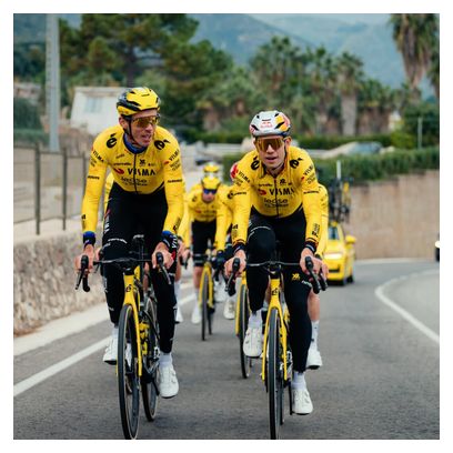Visma Team Long-Sleeve Jersey | Lease a Bike Yellow 2026