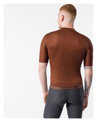 Maglia a maniche corte Castelli Espresso 2 marrone da uomo