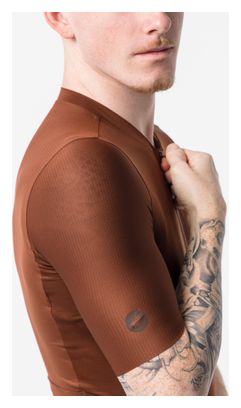 Maglia a maniche corte Castelli Espresso 2 marrone da uomo
