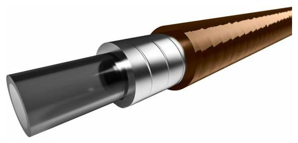 Elvedes Guaina Freno con Rivestimento 2 m 5,0 mm Marrone