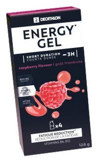 4 Aptonia Energetic Short Gels Raspberry 32g