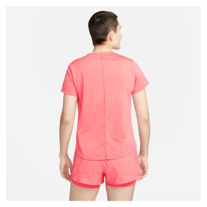 Nike Dri-Fit One Women's Short Sleeve Jersey Pink