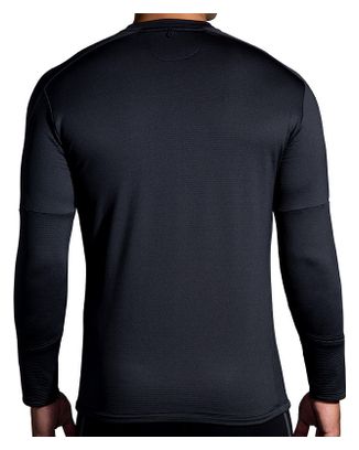 Camiseta térmica Brooks Notch Thermal de manga larga 2.0 Negra para hombre