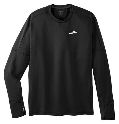 Camiseta térmica Brooks Notch Thermal de manga larga 2.0 Negra para hombre