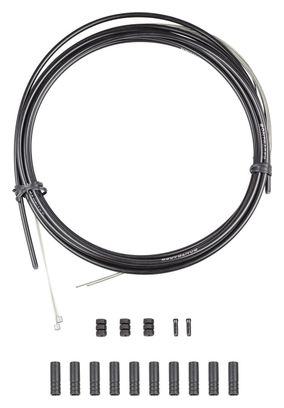 Kit Câble et Gaine Dérailleur Bontrager Route Comp 4mm Blanc