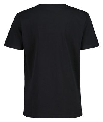 Camiseta de algodón orgánico Maloja BreitnockM. Negro