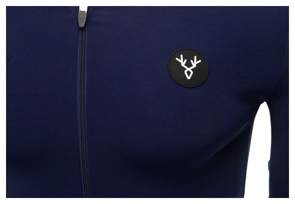 LeBram Allos Korte Mouw Jersey Blauw Aero Fit