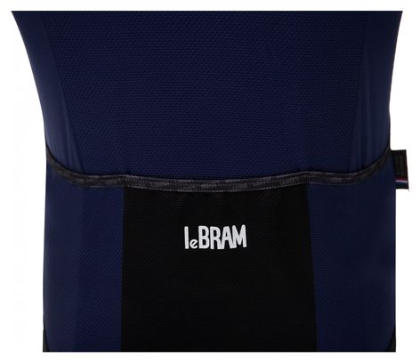 LeBram Allos Korte Mouw Jersey Blauw Aero Fit