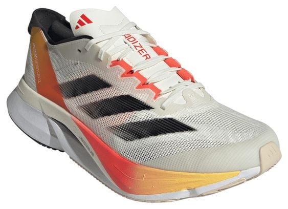 Chaussures de Running adidas Performance adizero Boston 12 Blanc Orange