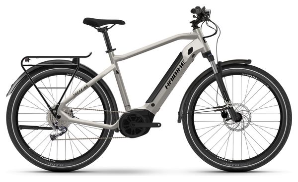 Haibike Trekking 3 High Shimano Alivio 9V 500Wh 27.5'' Gris Clair electric mountain bike