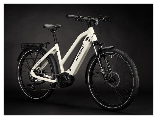 Haibike Trekking 3 High Shimano Alivio 9V 500Wh 27,5'' Lichtgrijs elektrische mountainbike