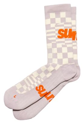 Calzini Sums Checkers beige