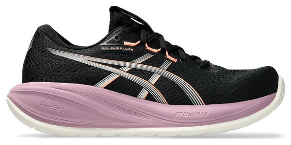 Asics Gel-Cumulus 28 Running Shoes for Women, Black/Pink