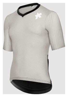 Maillot de manga corta Assos Equipe RSR S11 gris para hombre