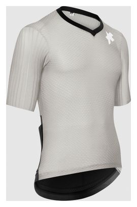 Maillot de manga corta Assos Equipe RSR S11 gris para hombre