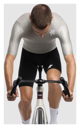 Maillot de manga corta Assos Equipe RSR S11 gris para hombre