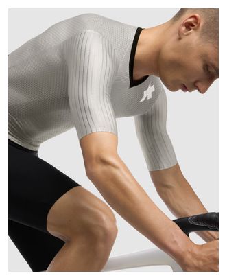 Maillot de manga corta Assos Equipe RSR S11 gris para hombre