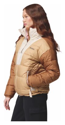 Columbia Pike Lake Beige Donsjack voor dames