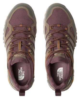 Stivali da trekking The North Face Hedgehog Gore-Tex da donna, marrone/verde