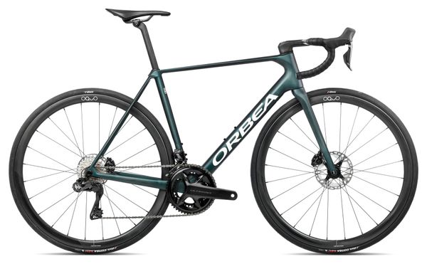 Orbea Orca M20iTEAM Bicicletta da strada Shimano Ultegra Di2 12S 700 mm Escape Green Carbon Vista 2026