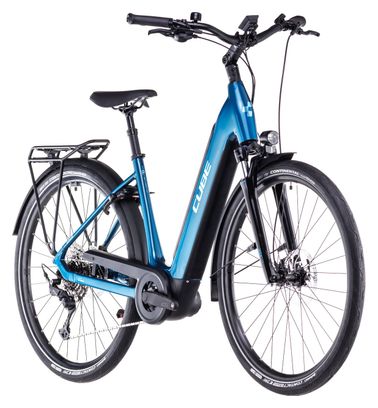 Vélo de Ville Électrique Cube Supreme Hybrid Pro 625 Easy Entry Shimano Cues 11V 625 Wh 700 mm Bleu Electric