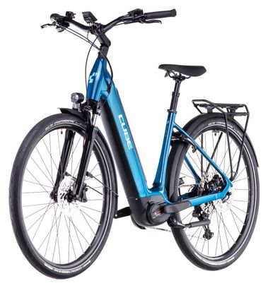Vélo de Ville Électrique Cube Supreme Hybrid Pro 625 Easy Entry Shimano Cues 11V 625 Wh 700 mm Bleu Electric