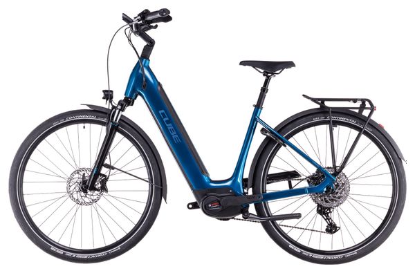 Vélo de Ville Électrique Cube Supreme Hybrid Pro 625 Easy Entry Shimano Cues 11V 625 Wh 700 mm Bleu Electric
