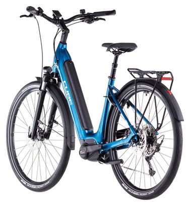 Vélo de Ville Électrique Cube Supreme Hybrid Pro 625 Easy Entry Shimano Cues 11V 625 Wh 700 mm Bleu Electric