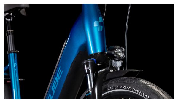 Vélo de Ville Électrique Cube Supreme Hybrid Pro 625 Easy Entry Shimano Cues 11V 625 Wh 700 mm Bleu Electric