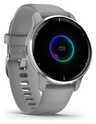 Garmin Venu 2 Plus Sporthorloge Zilver / Grijs Siliconen
