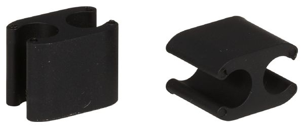 Caja de 10 Clips Duo Elvedes Negro 5 mm y 2,5 mm