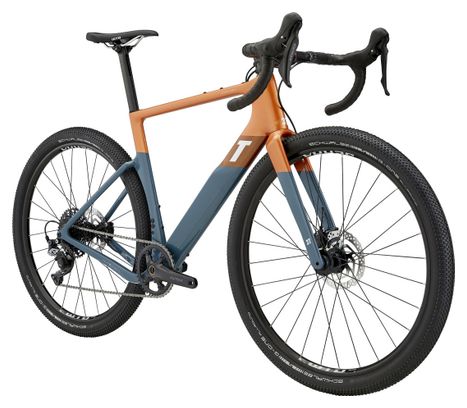 Gravel Bike 3T Exploro Max Shimano GRX 11V 650b Gris Bleu Orange 2022