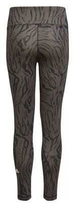 Legging imprimé animal fille adidas Optime Aeroready Sport